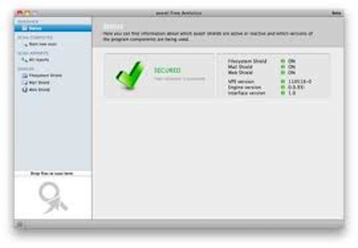 Analizar de virus con el antivirus Mac Home Edition